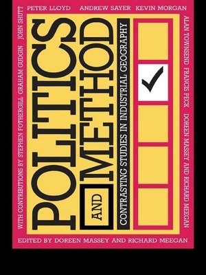 cover image of Politics and Method